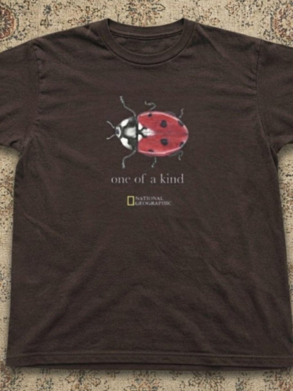National Geographic “One of a Kind” ladybug graphic t-shirt